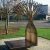 Michal Gabriel - Statue of professor Otto Wichterle - view of the finished and installed statue
